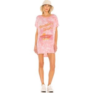 Show me your mumu airport tee in paradise island graphic XS